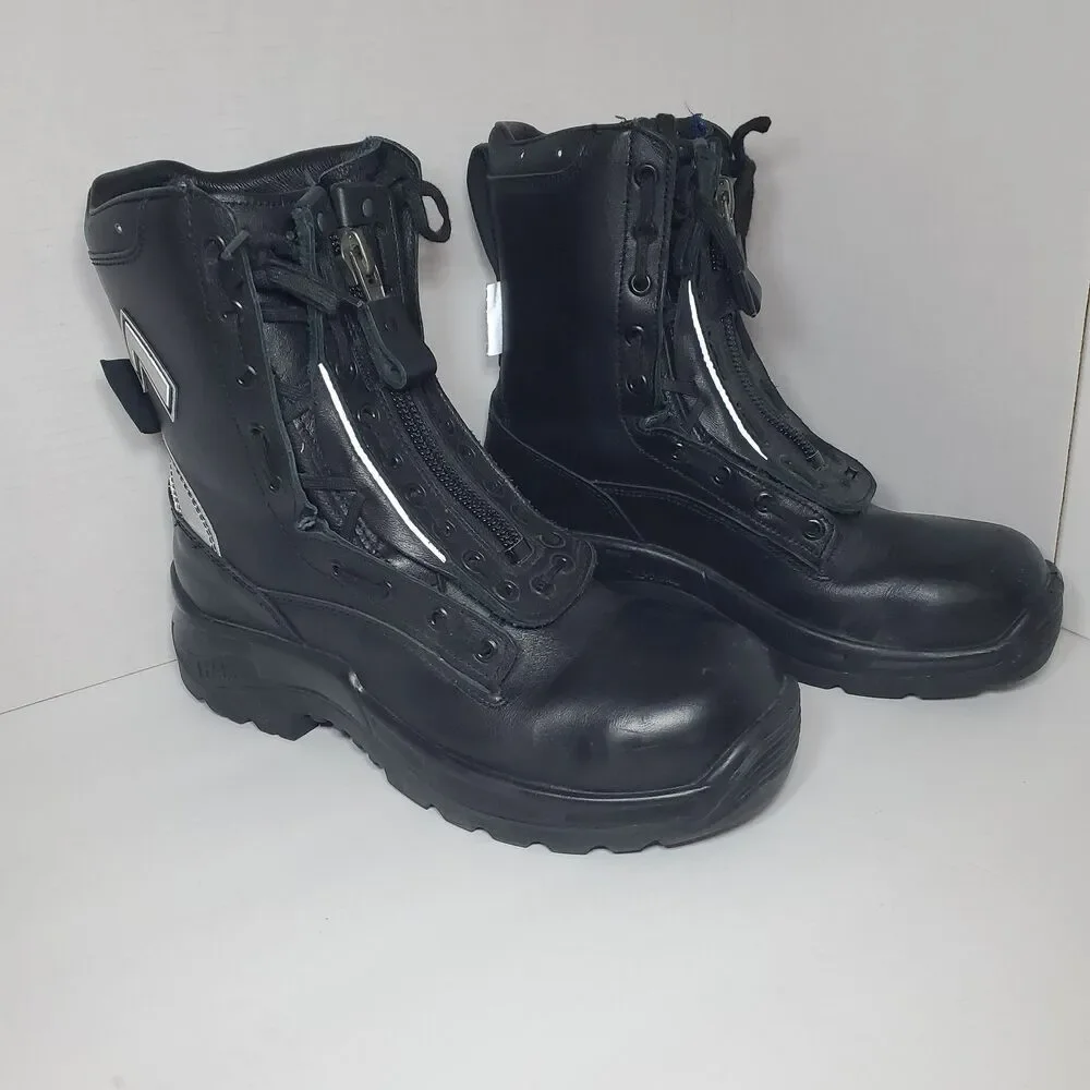 HAIX AirPower XR2 Men 8.5 M Leather Steel Toe Boots EMS Firefighter Tactical
